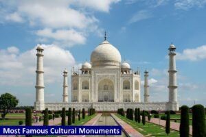 Taj Mahal most famous cultural monuments